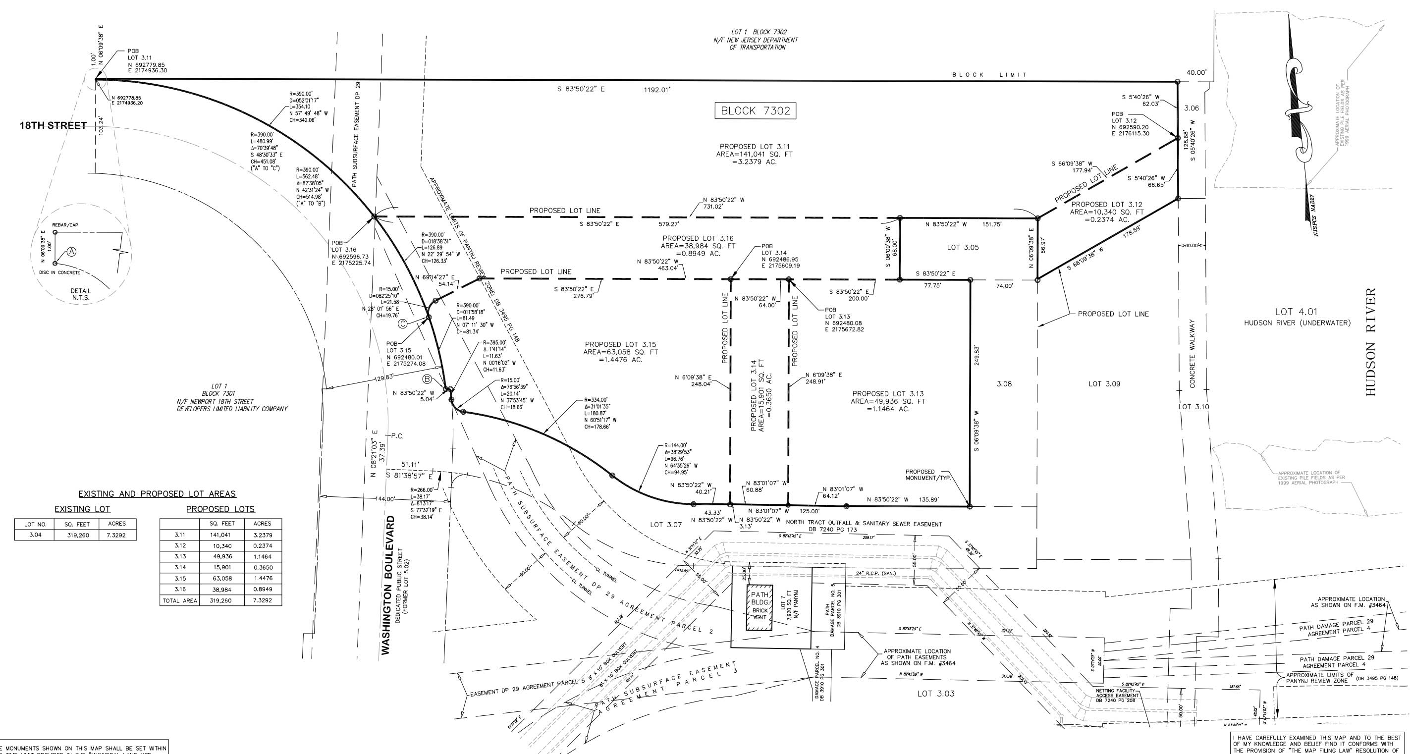 30 Park Lane North Jersey City Map