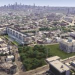 Guarini Justice Complex Redevelopment Jersey City Aerial View