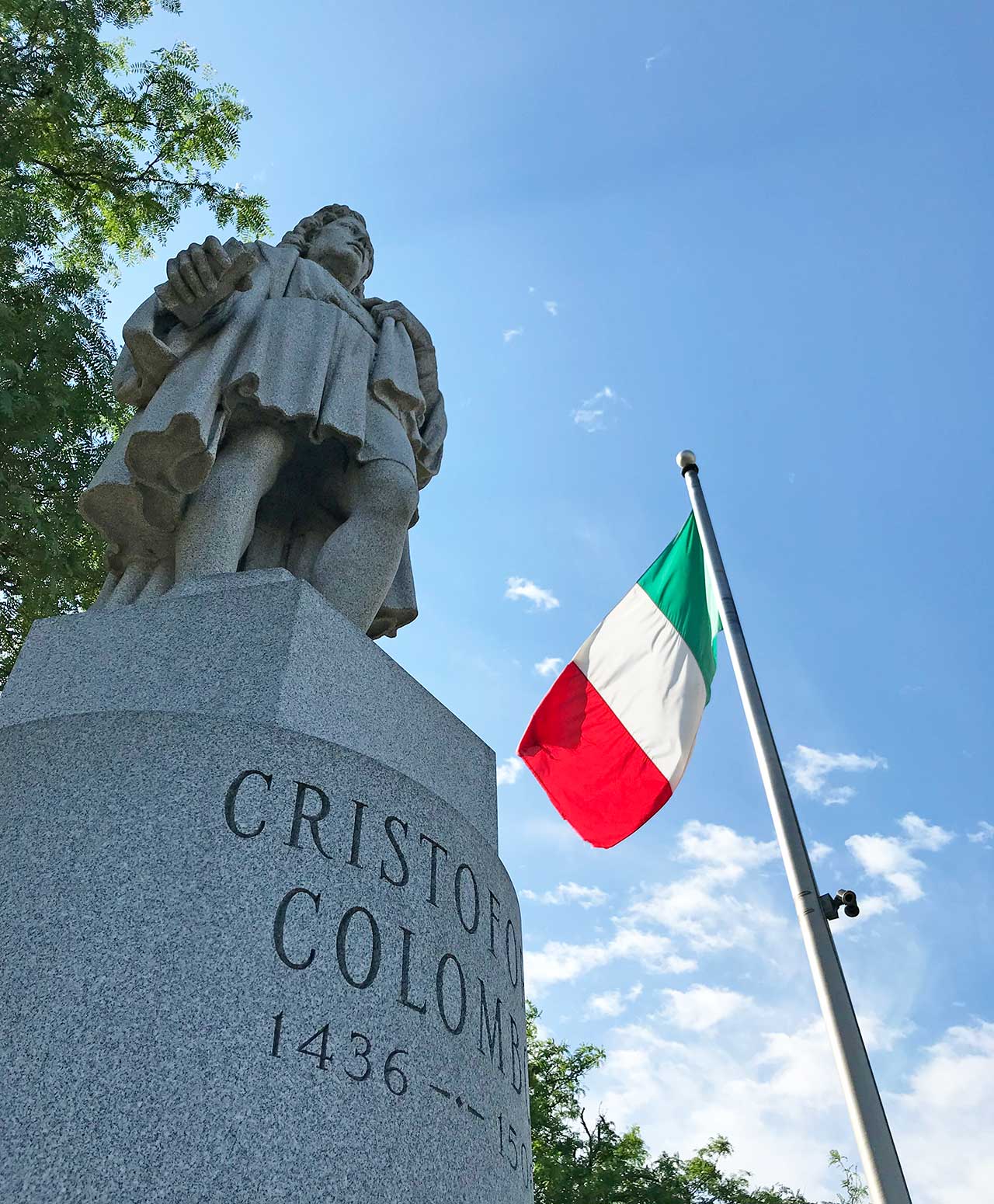 Christopher Columbus Statue Removed Newark