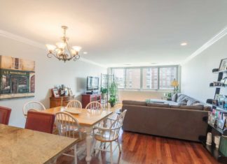 Gulls Cove Condos For Sale Unit 710 Jersey City Living Room