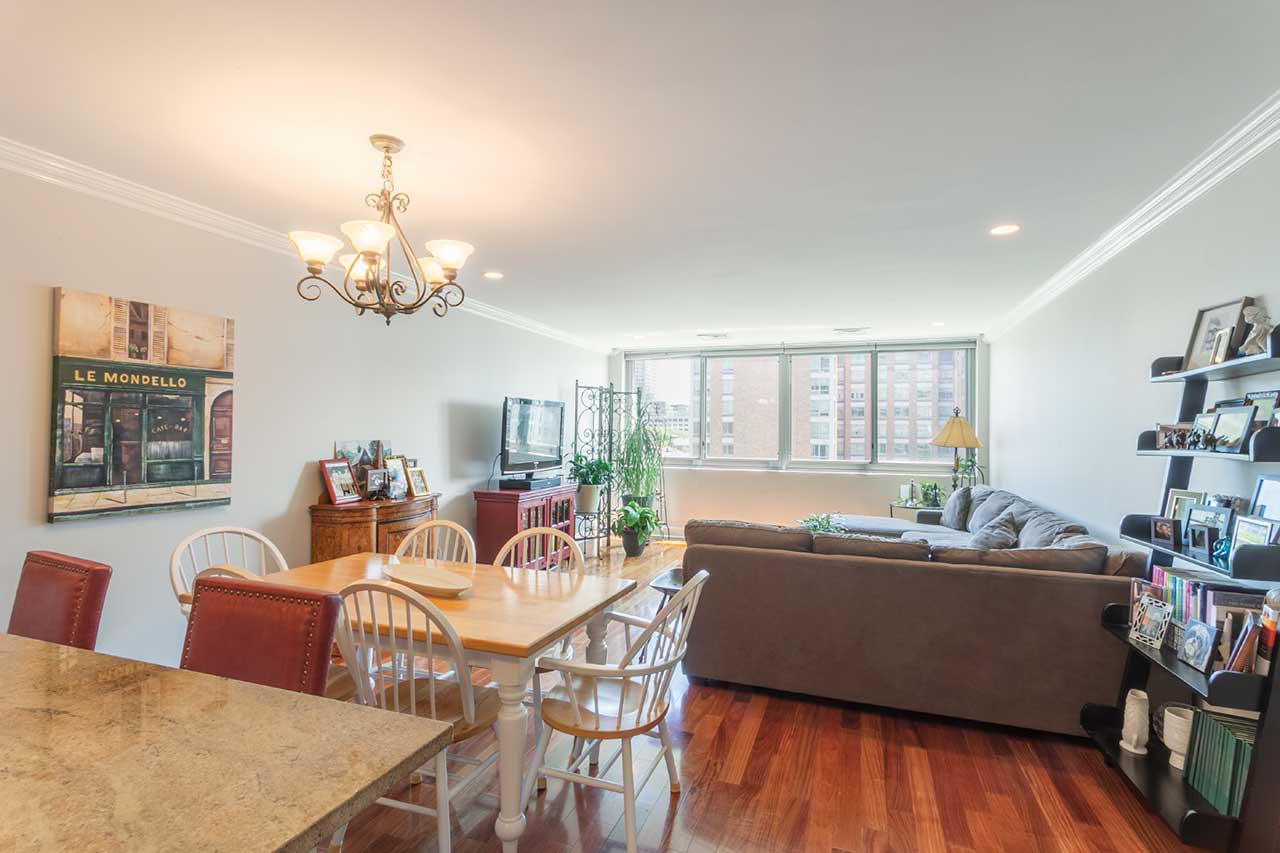 Gulls Cove Condos For Sale Unit 710 Jersey City Living Room