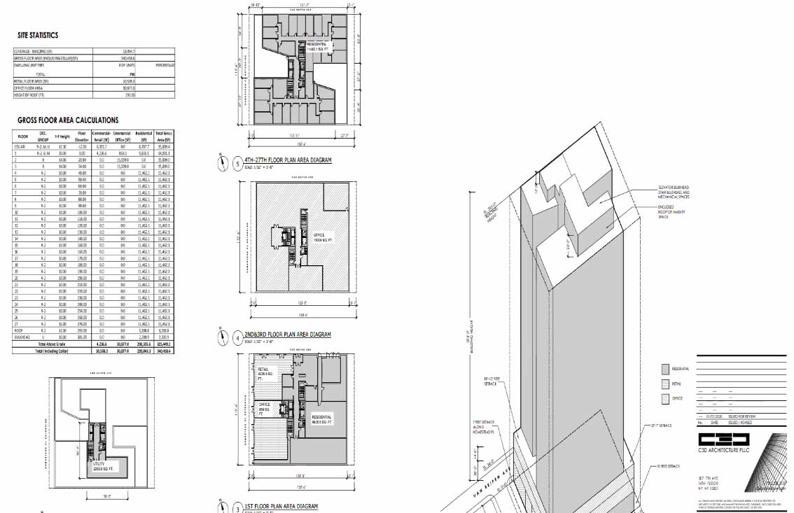 Homestead Plan Journal Square Phase Six Jersey City