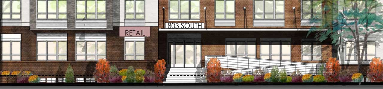 803 South Avenue Plainfield Development Retail Rendering