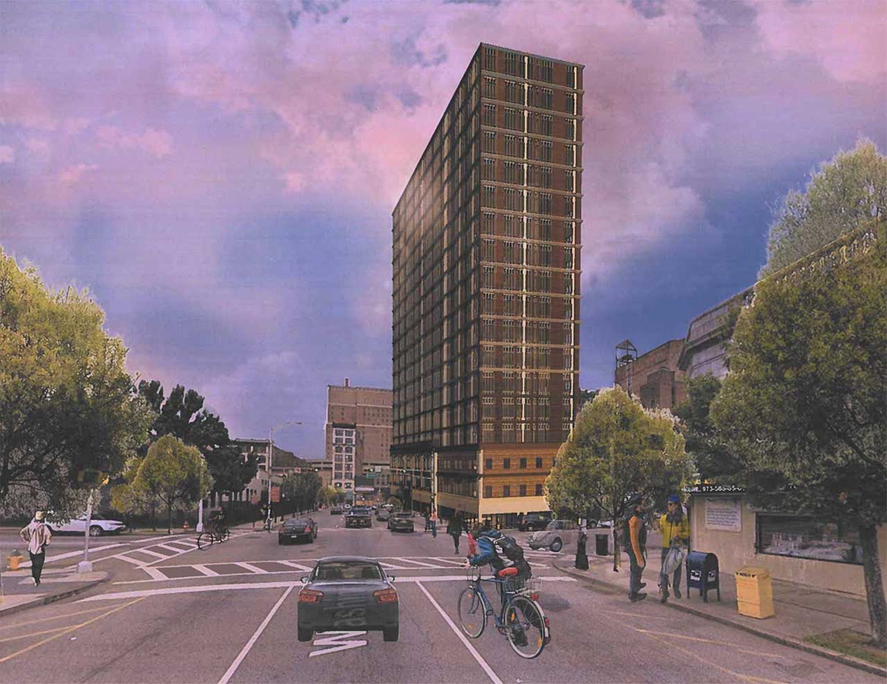 Metropolitan Building 260 Washington Street Newark Rendering 1