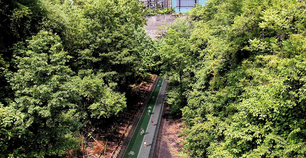 Bergen Arches Aerial Path Proposal