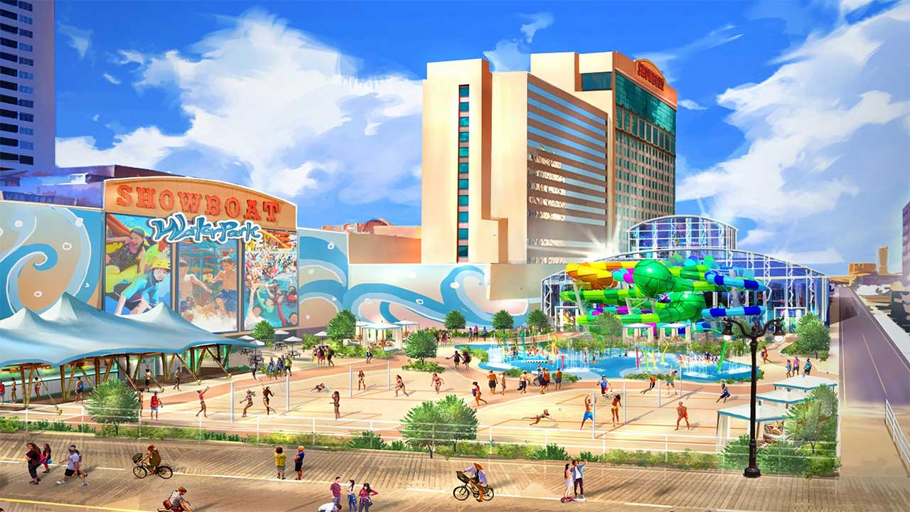 Showboat Waterpark Atlantic City New Renderings