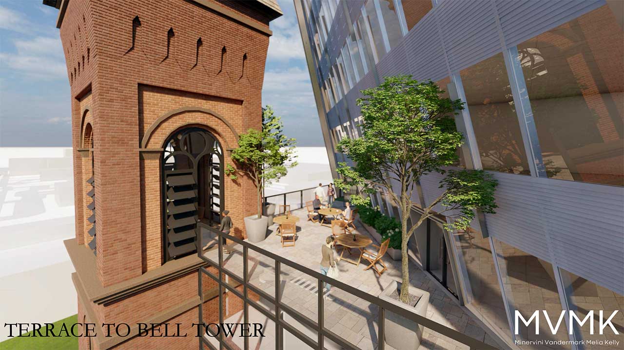 St Lucys Church Bell Tower Rendering