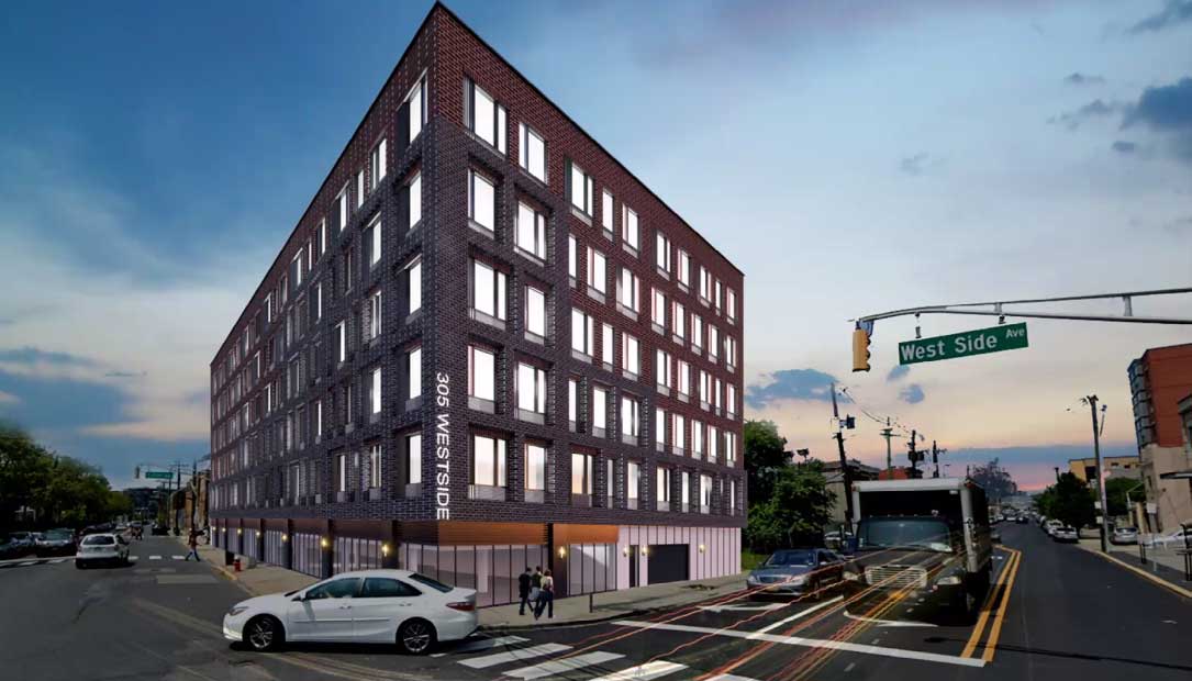 305 West Side Avenue Development Rendering