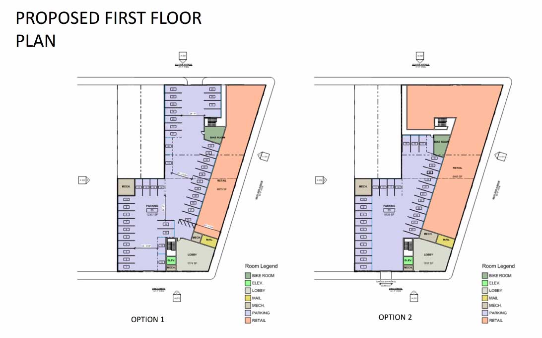 305 West Side Jersey City Proposed Floorplans