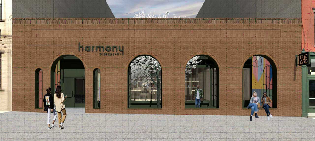 Harmony Dispensary Rendering 95 Hudson Street Hoboken