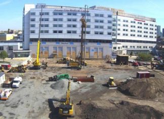 Jersey City Medical Center Construction