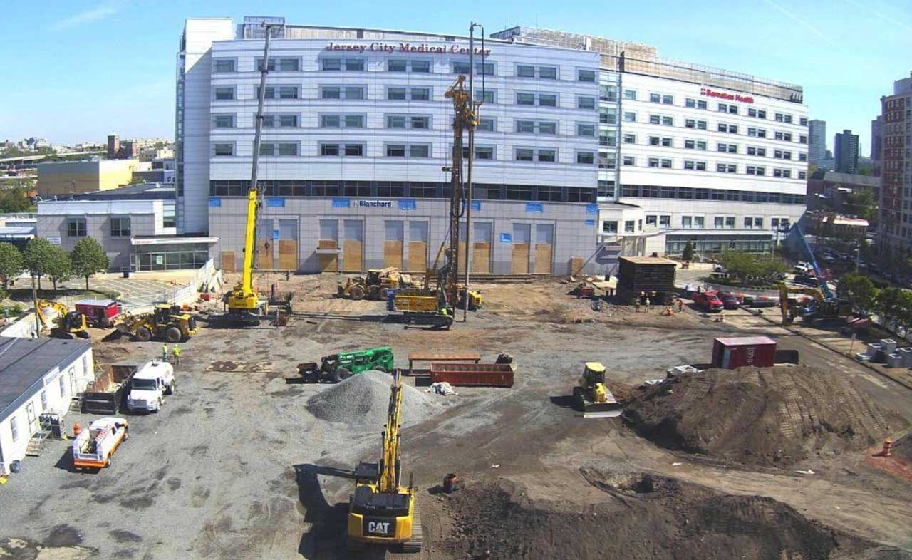 Jersey City Medical Center Construction