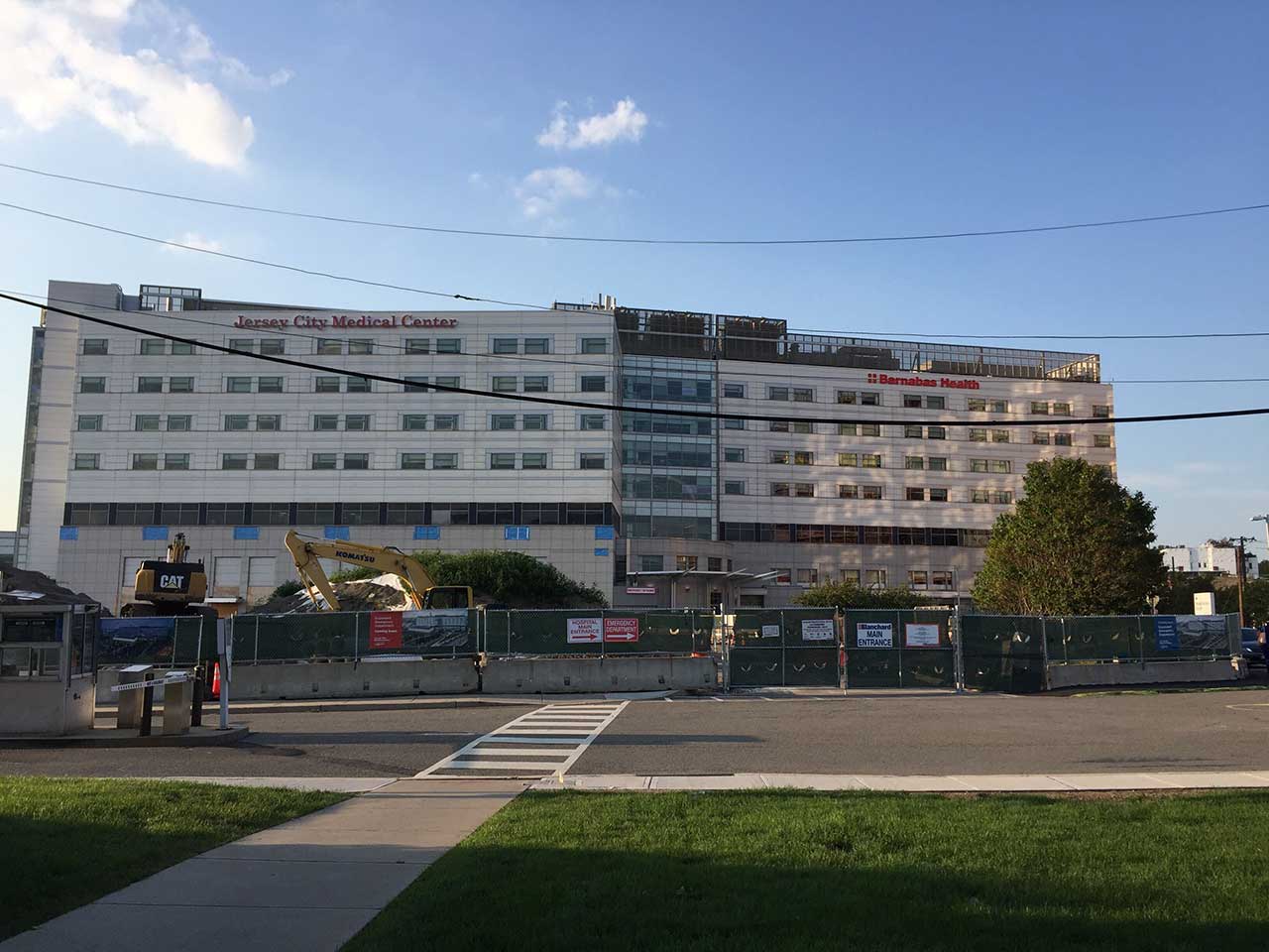 Jersey City Medical Center Progress