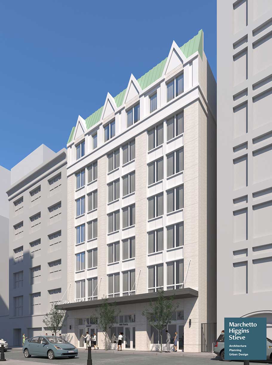 34 Clinton Street Newark Building Rendering