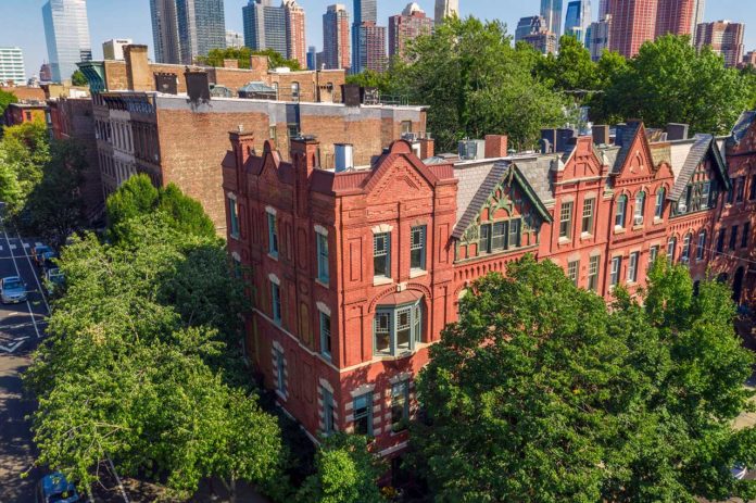 Spectacular Five-Story, 19th-Century Townhouse For Sale on Corner of Hamilton Park, Jersey City 670 Jersey Ave Jersey City Townhouse For Sale
