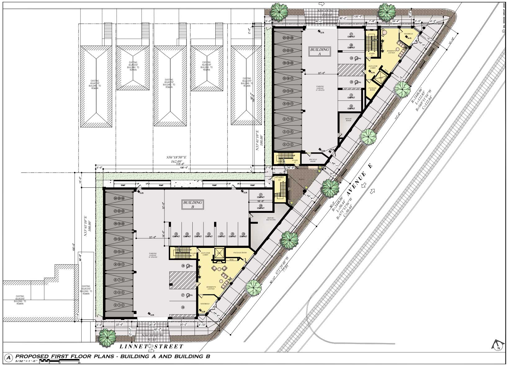 9 13 15 Avenue E Bayonne Site Plan