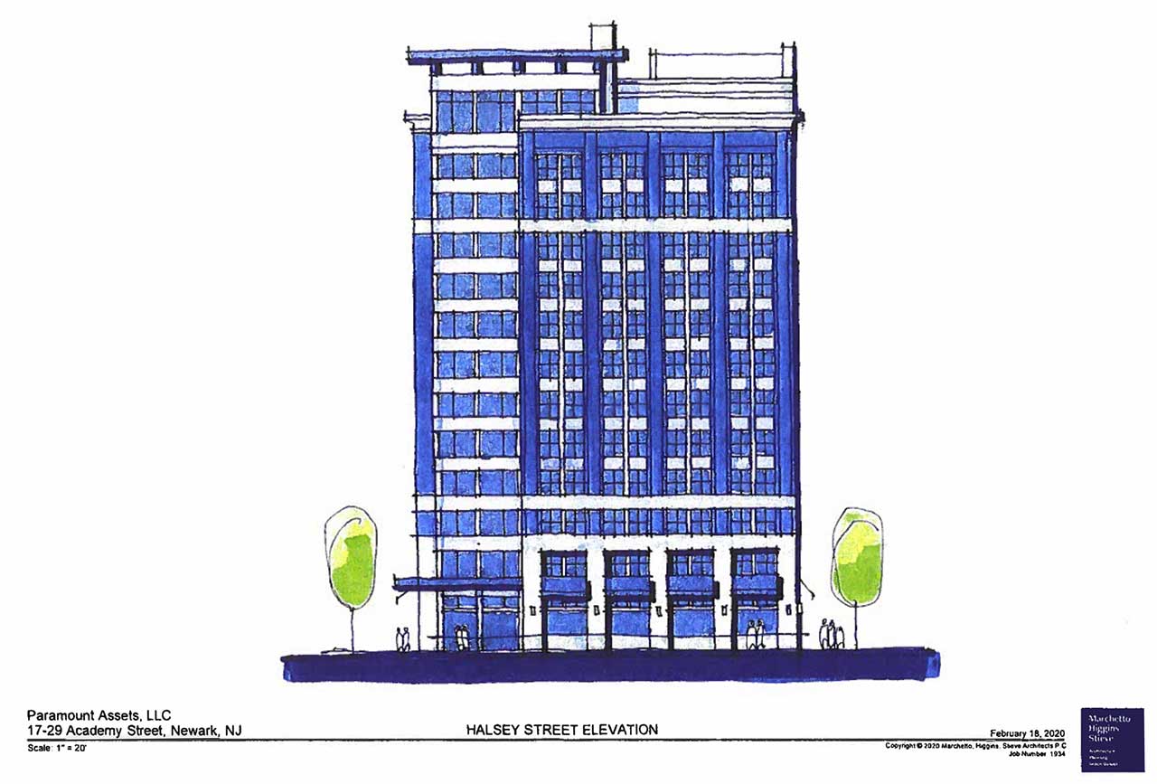 138 Halsey Street Newark Rendering