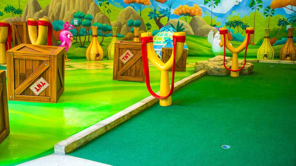 Angry Birds Mini Golf American Dream Meadowlands