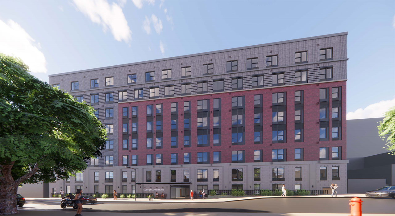 Fairview Apartments 43 49 Fairview Avenure Jersey City Rendering