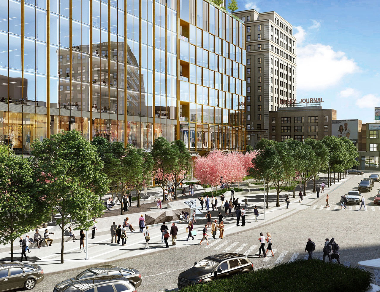 One Journal Square Jersey City Rendering