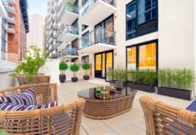 Two-Bed Condo with Grand Private Terrace For Sale, DTJC The Oakman Condo Unit 210 For Sale 160 1st Street Jersey City 2