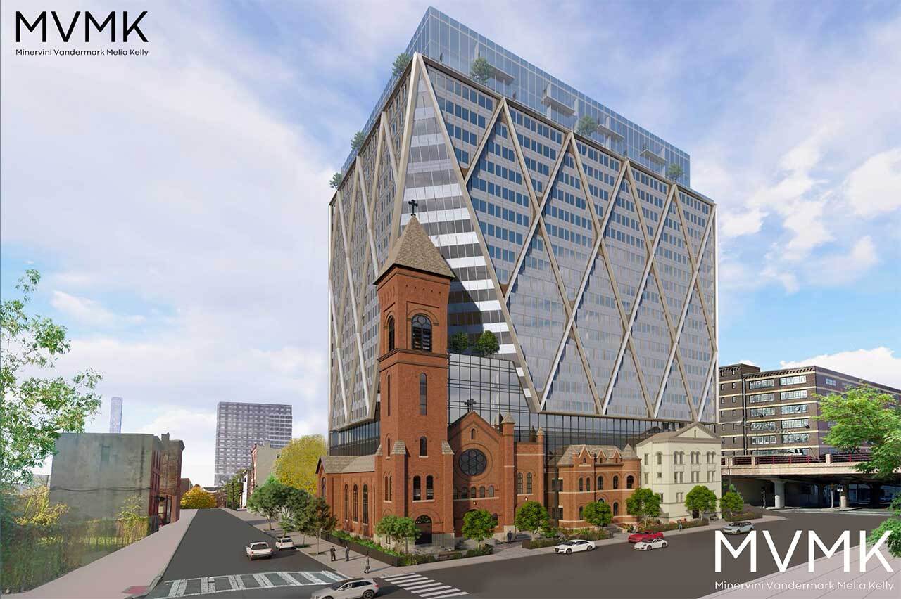 St Lucys Church 619 Grove Street Jersey City Development Rendering 2