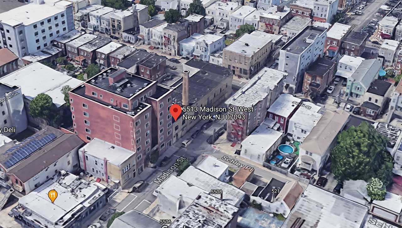 5513 Madison Street West New York Map