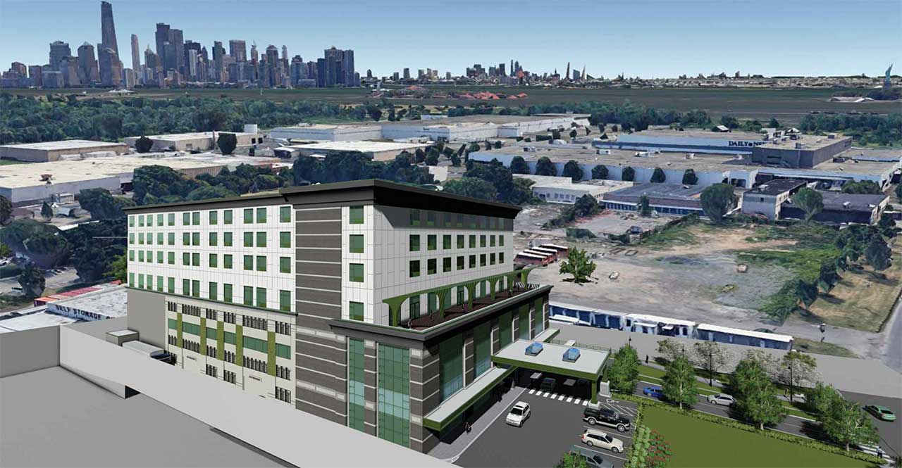 Liberty Harbor Hotel Jersey City Rendering 4