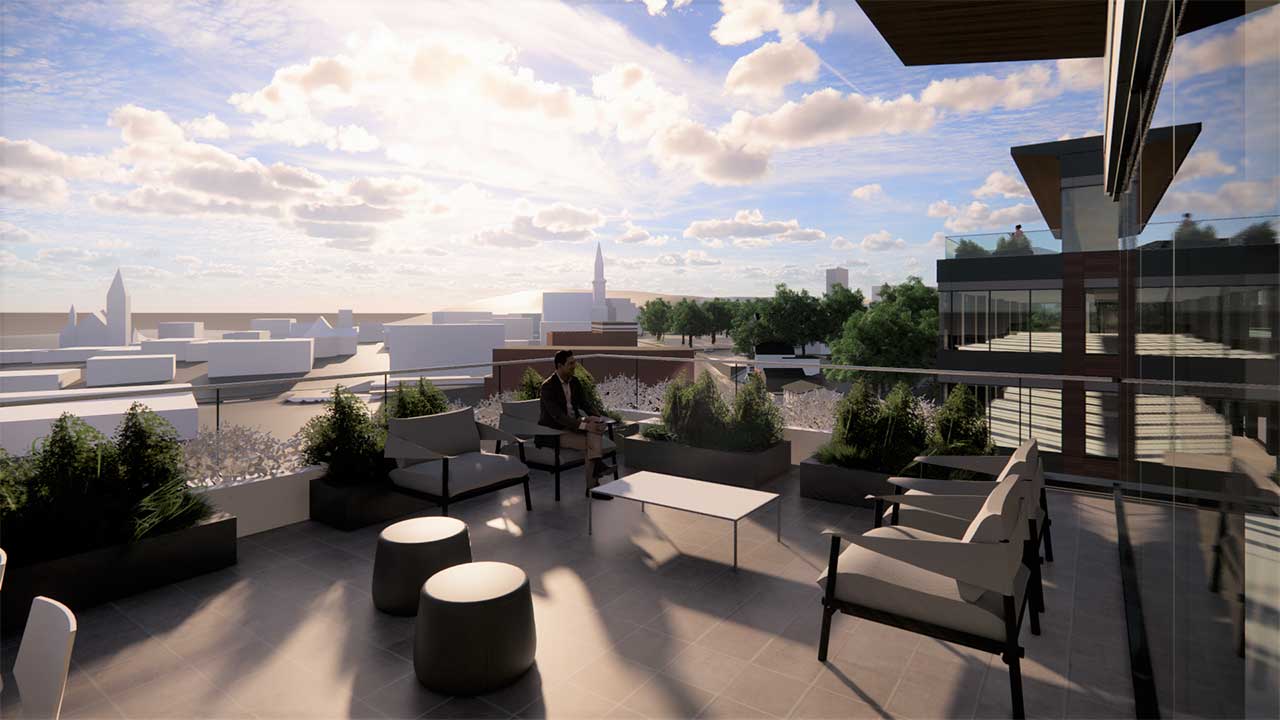 M Station Morristown Outdoor Penthouse