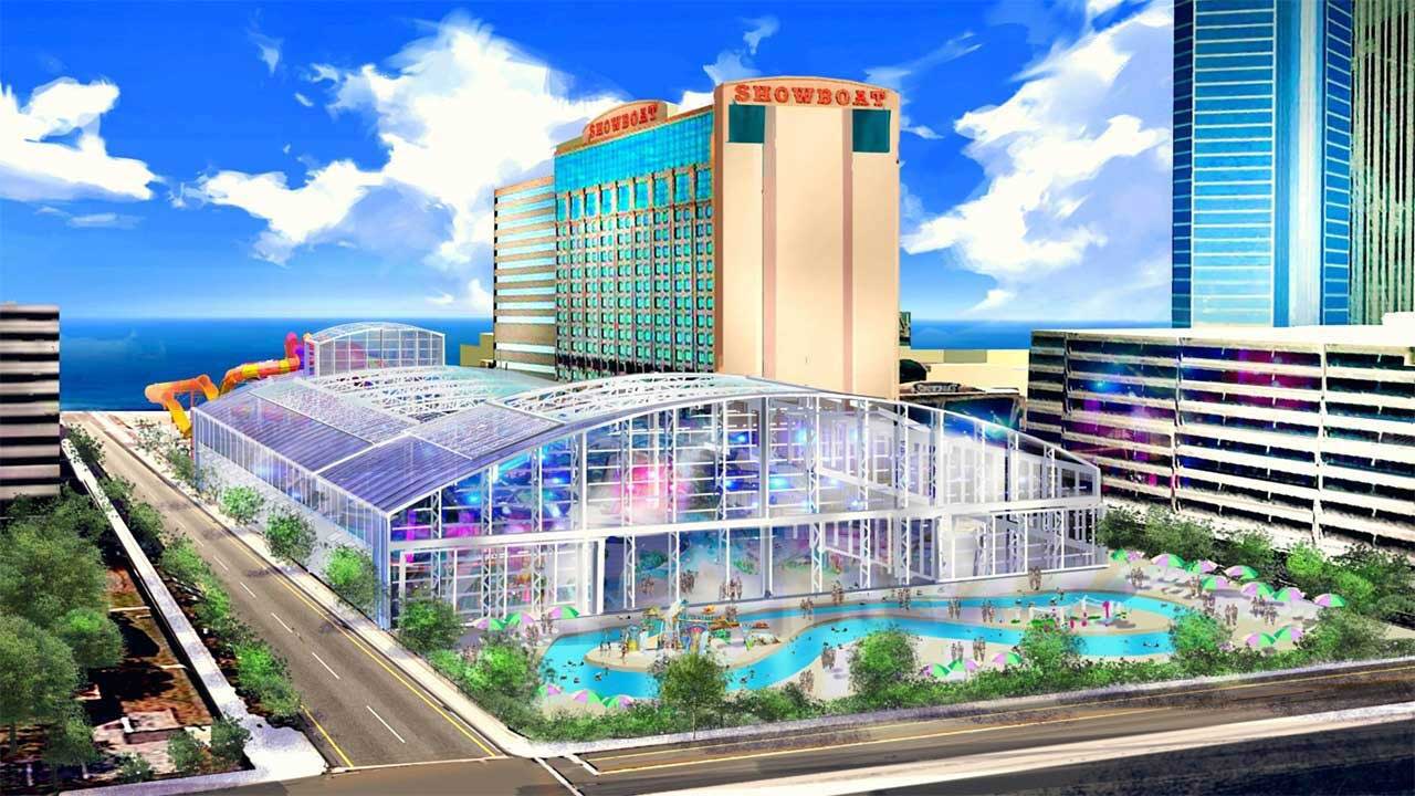 Showboat Waterpark Atlantic City New Rendering