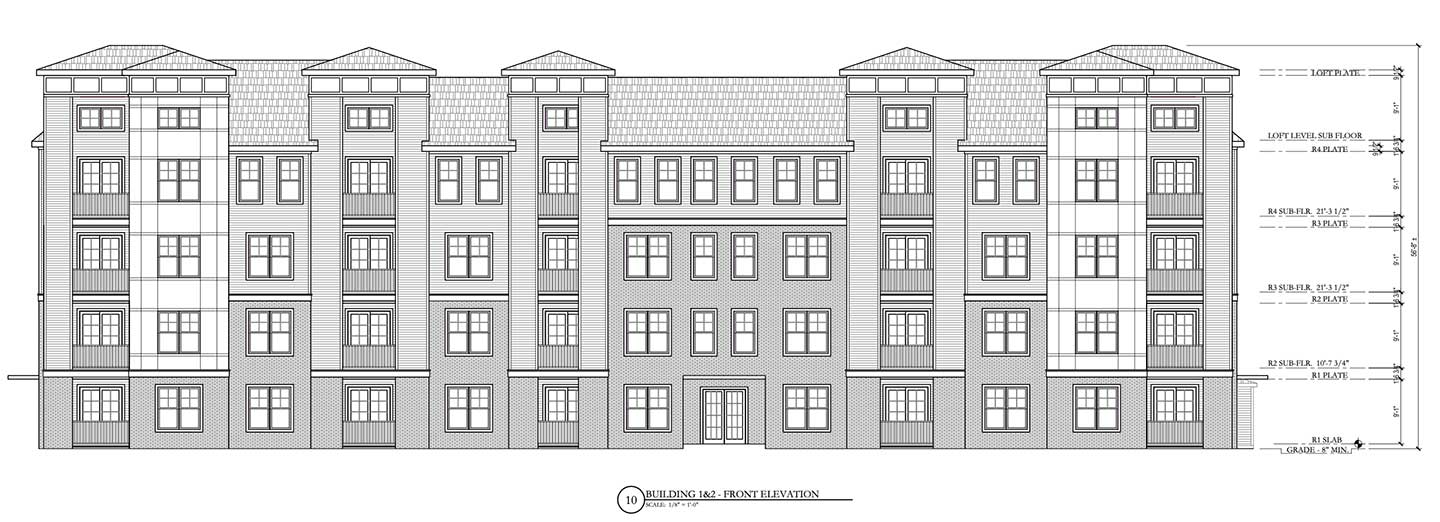 400 Steps Apartments 15 Cranbury Road West Windsor Rendering