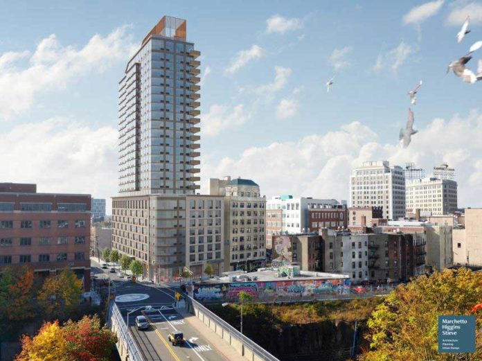 Jersey City Planning Board Approves 26-Story Tower at 425 Summit Avenue 425 Summit Avenue Journal Square Jersey City 2