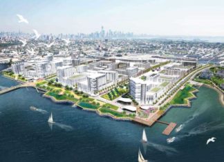 Bayfront Aerial Full Plan Jersey City