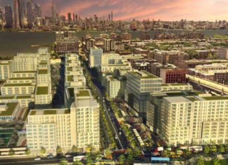 North End Redevelopment Plan Scale Down 15th Street Hoboken