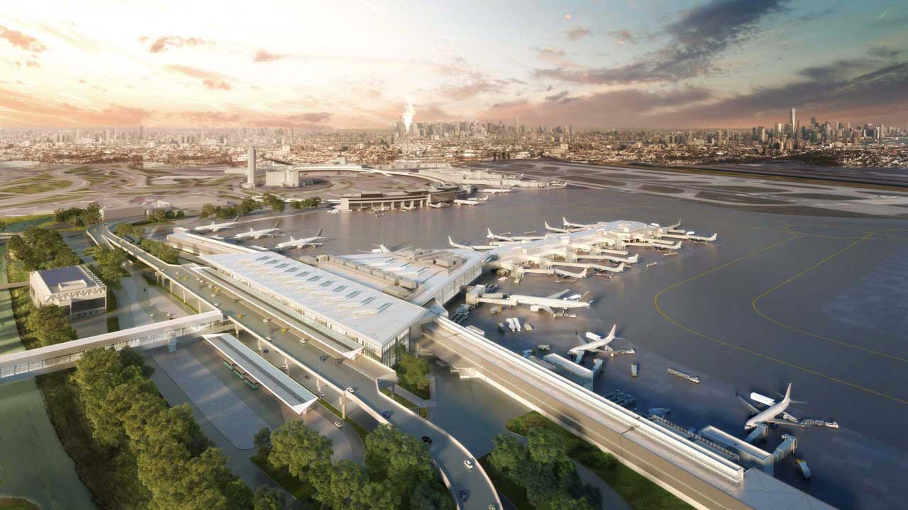 Port Authority Gives Construction Update at Newark Airport's Terminal A