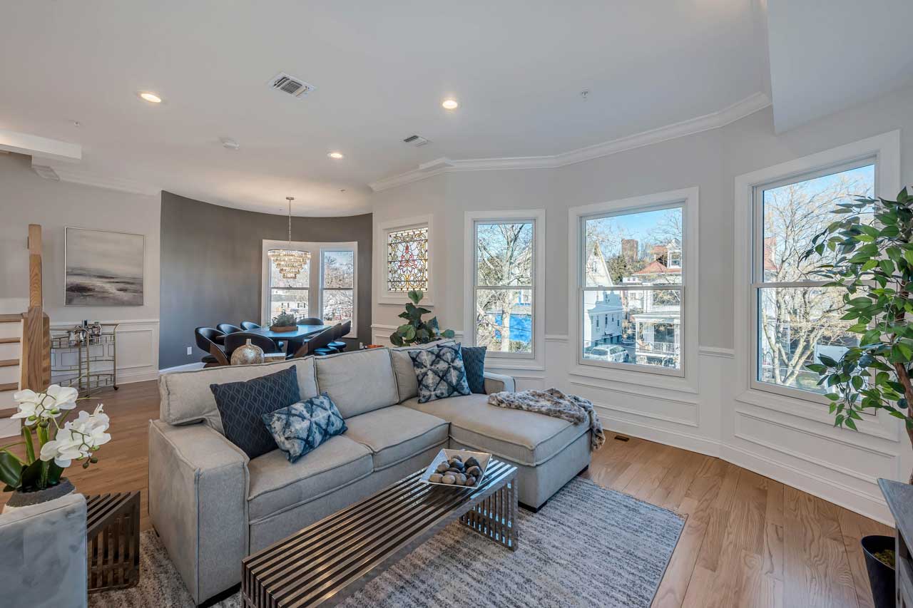 41 Bentley Avenue Luxury Duplex Condos For Sale Jersey City Apt2 Livingroom