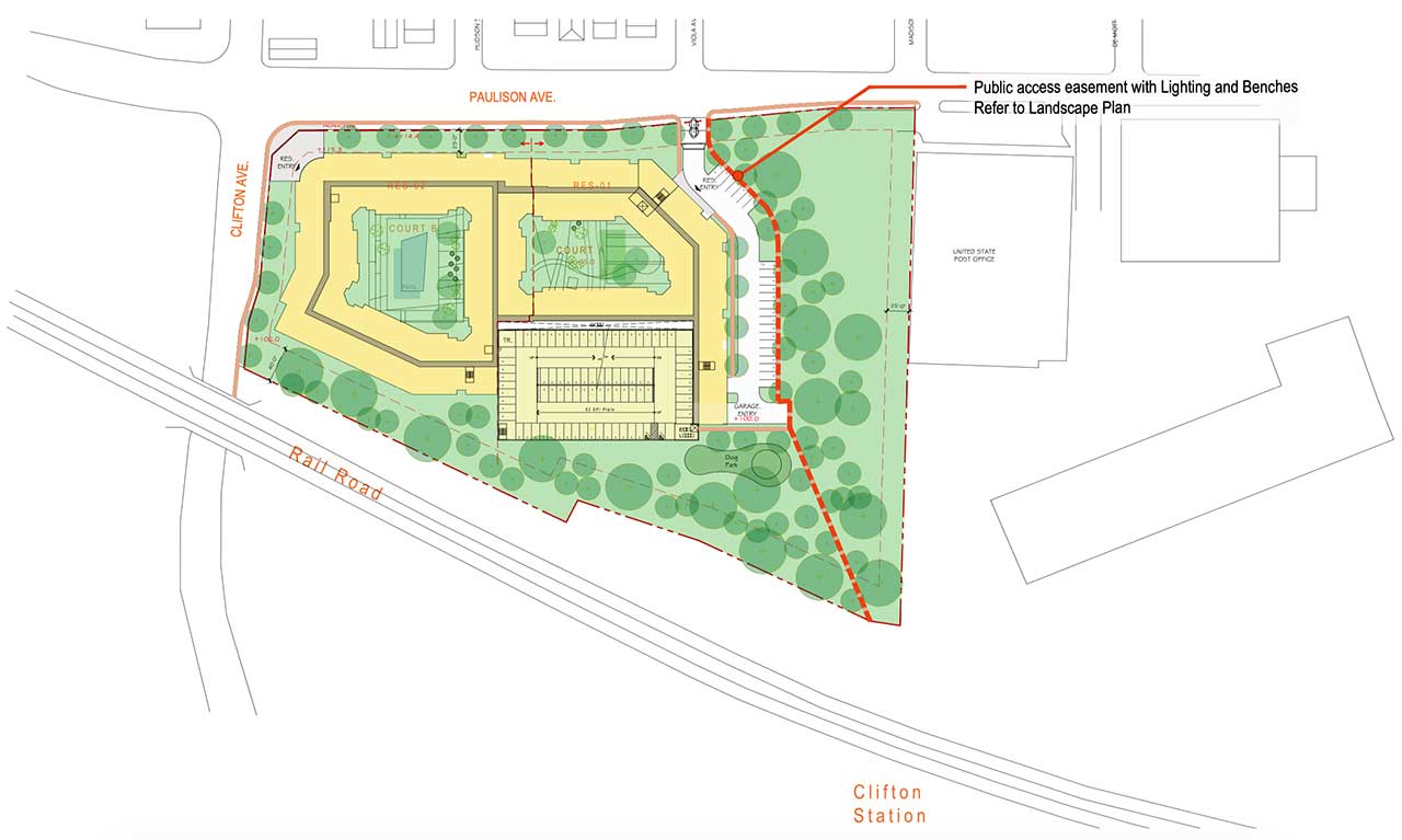 691 Clifton Avenue Clifton Nj Development Site Plan