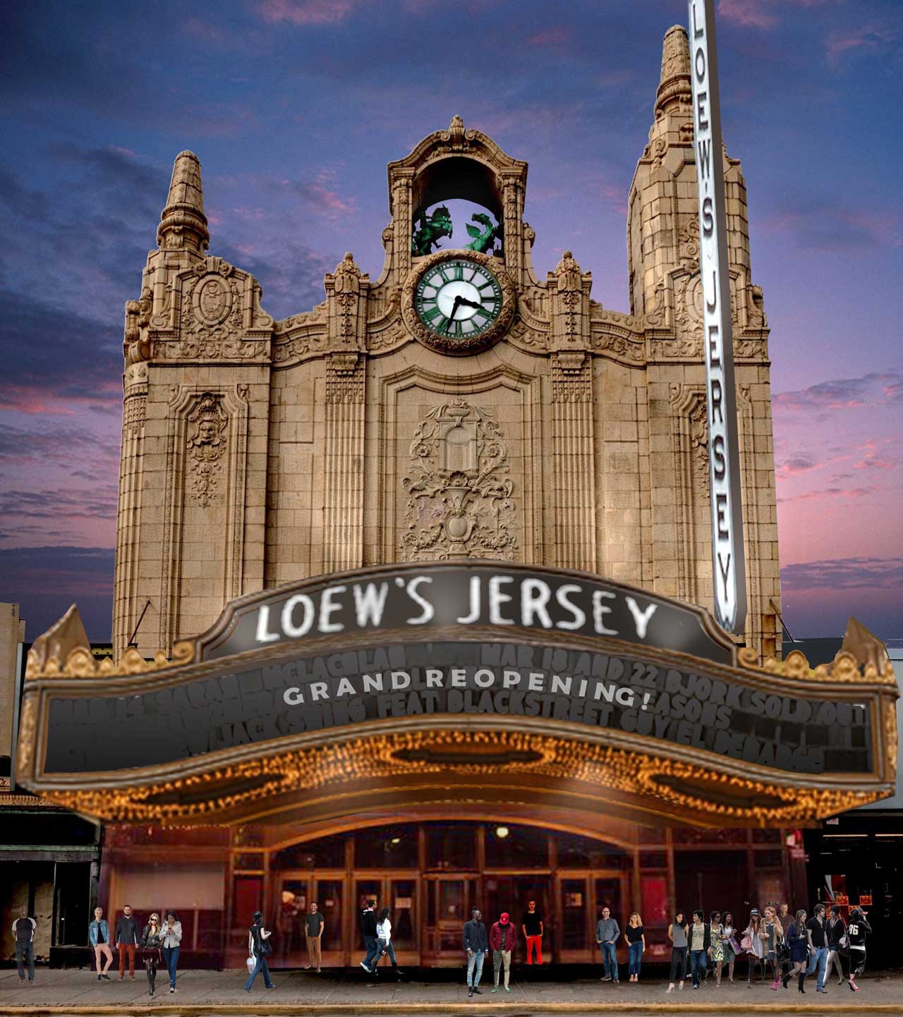 Loew's Jersey Theatre Journal Square Jersey City 1