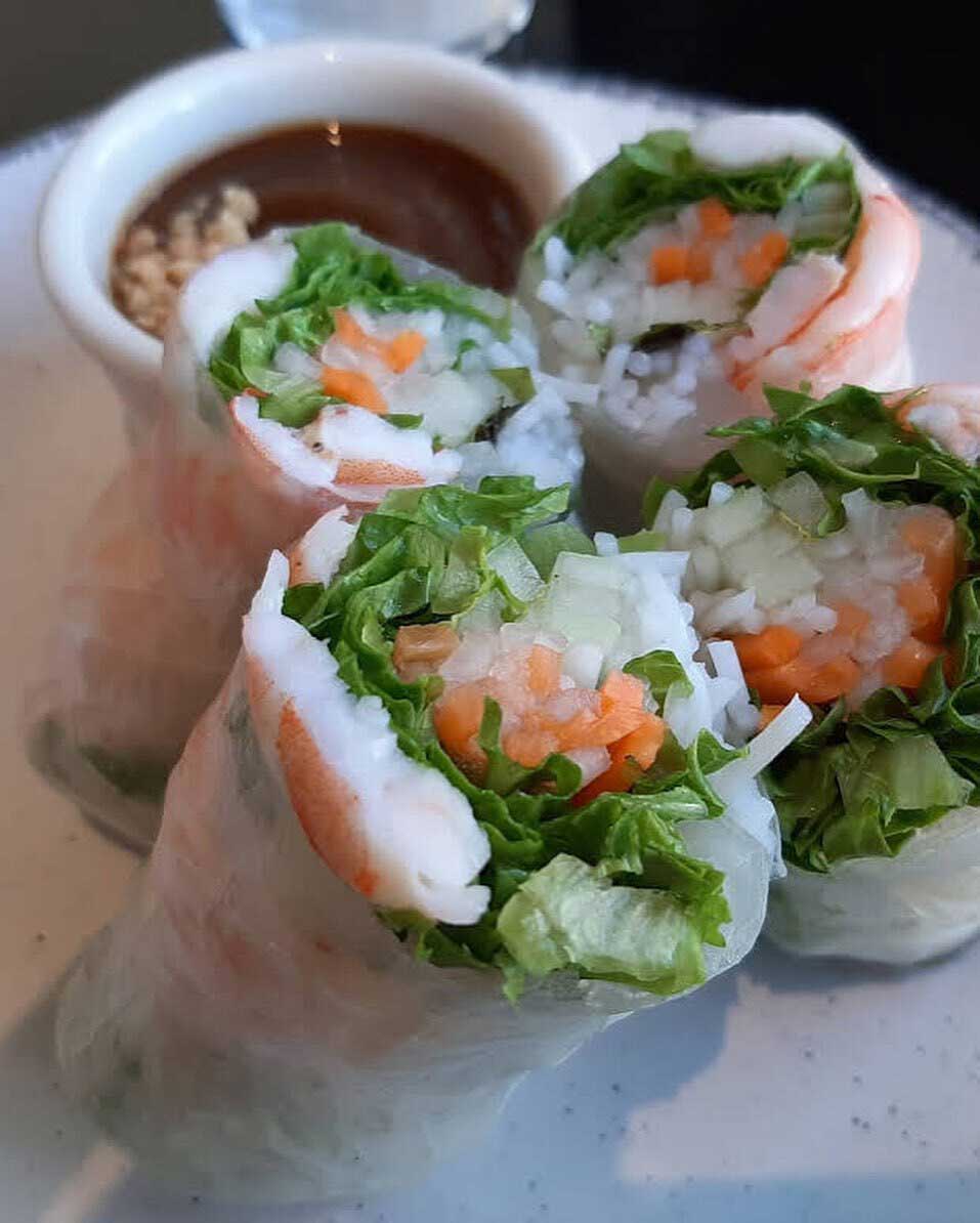 Saigon Bistro Vietnamese Restaurant Now Open Jersey City Heights Summer Rolls