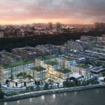 1400 And 1900 Port Imperial Weehawken Aerial Render