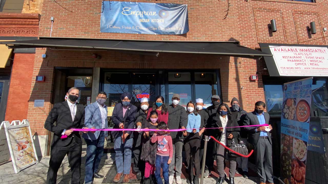 Maridian Properties Empyrean Indian Kitchen Grand Opening Hoboken