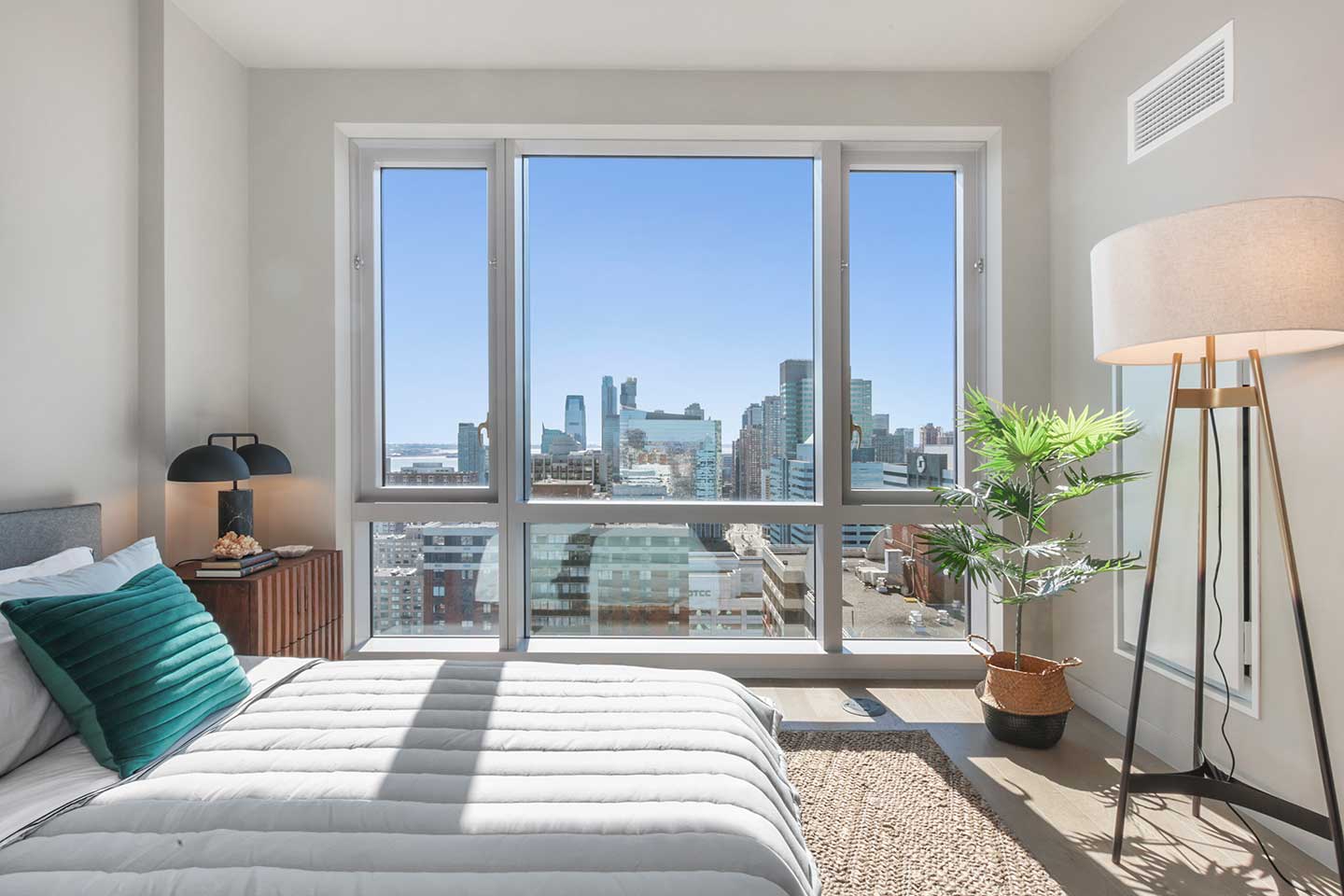 Park And Shore Condos For Sale Jersey City Bedroom