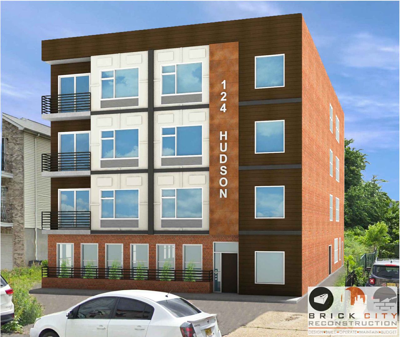 124 126 Hudson Street Newark Nj Development Rendering