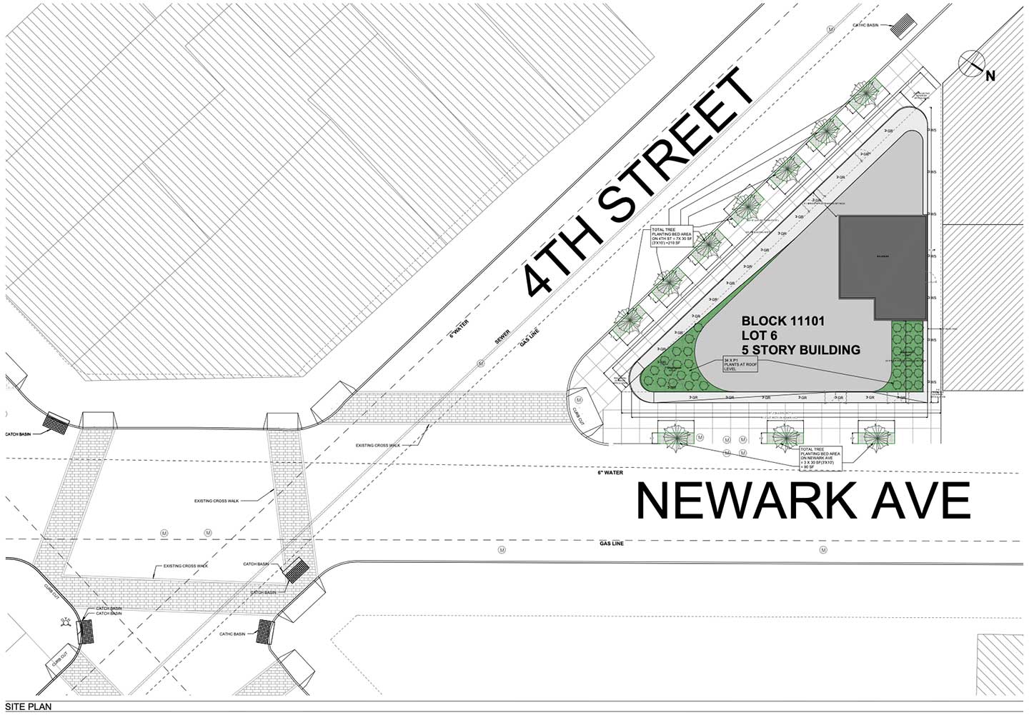 325 Newark Avenue Jersey City Development Site Plan
