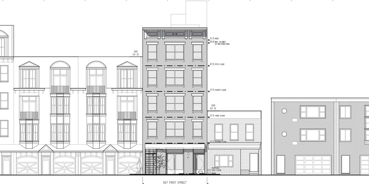 557 First Street Approved New Plans Hoboken