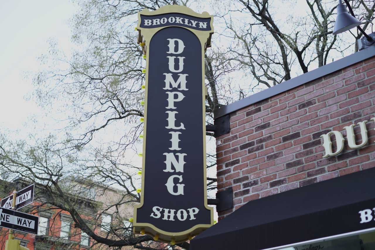 Brooklyn Dumpling Shop Expanding New Jersey Sign