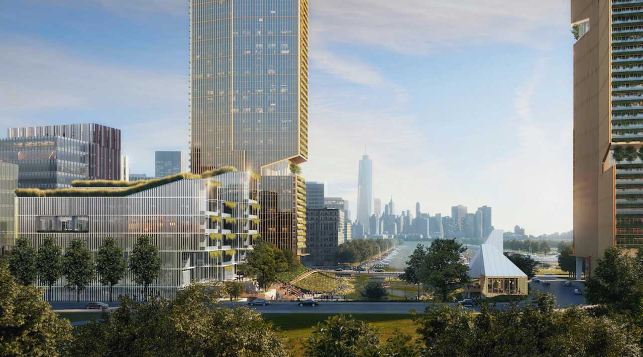 The Cove Redevelopment Jersey City Tower Render 2