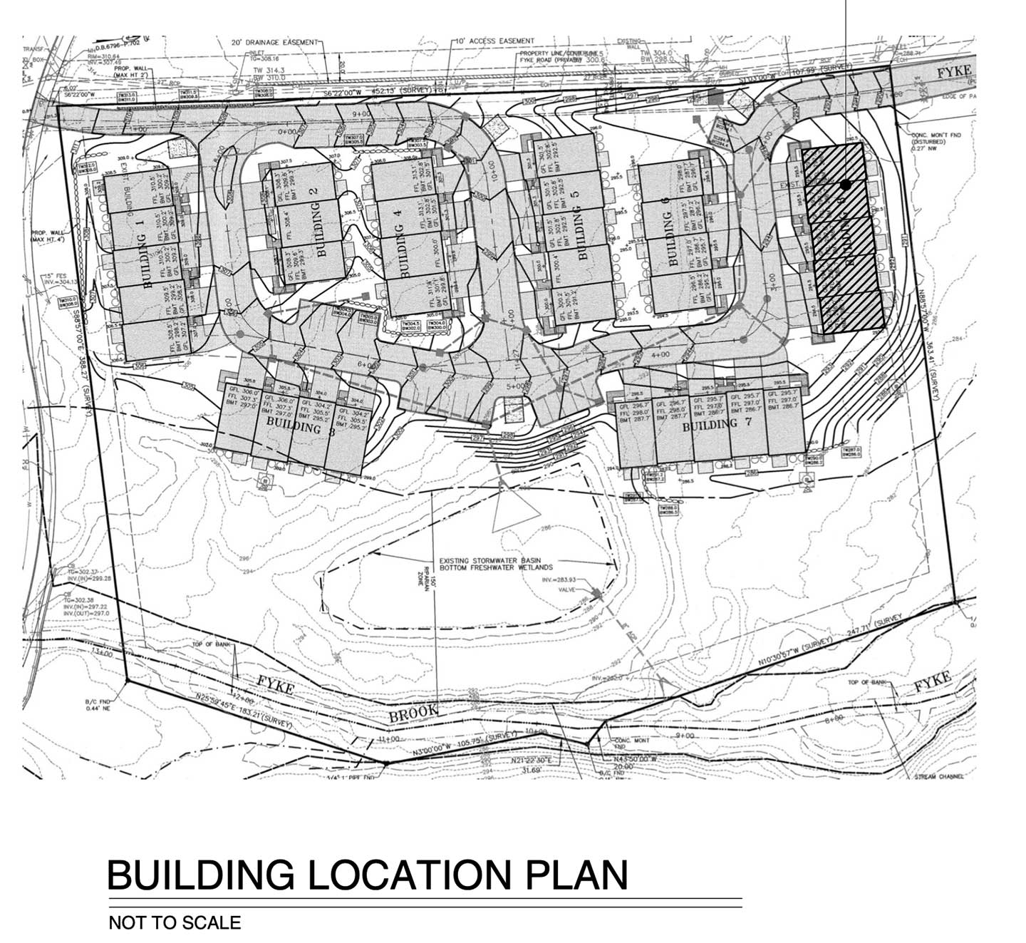Fyke Brook Estates 1 Fyke Road Mahwah Nj Site Plan