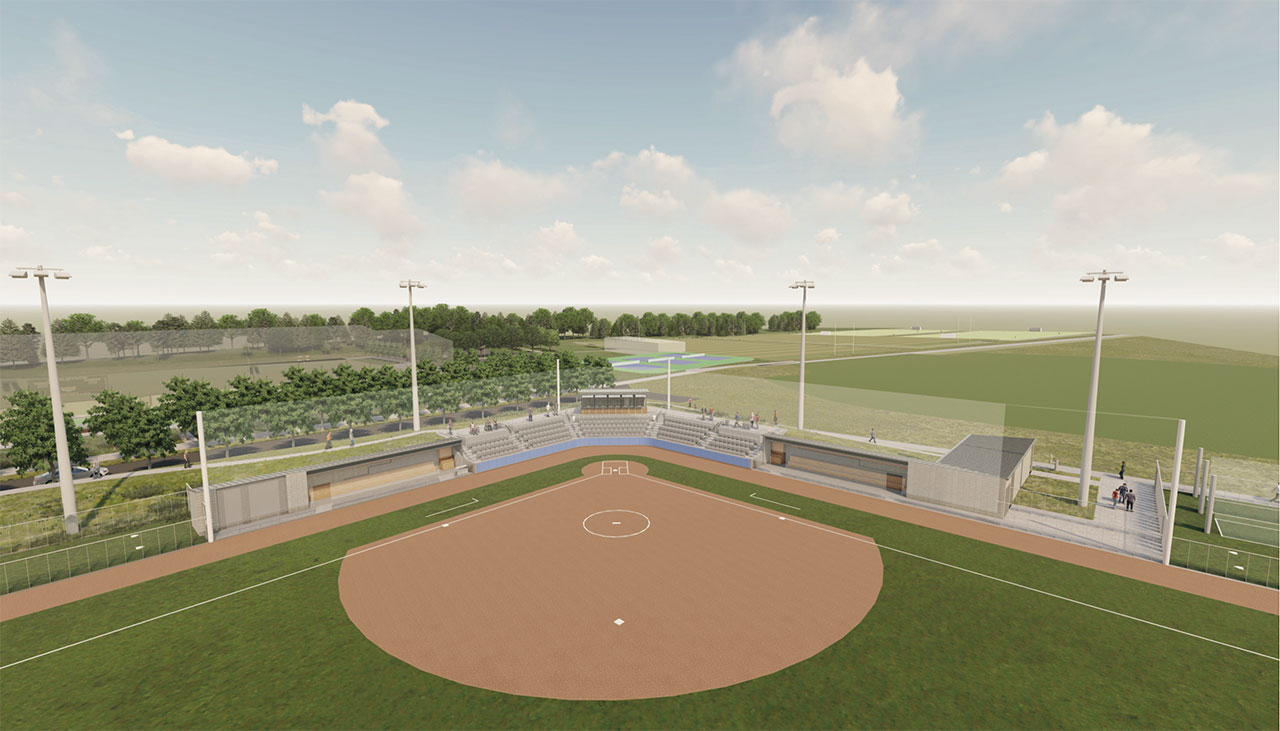 Princeton University Expansion Softball Field 2