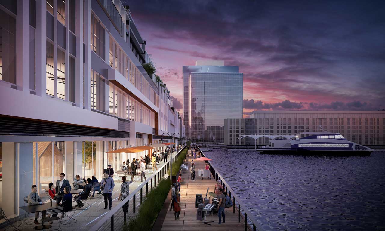 in Final Talks to Lease Massive Office Space on Jersey City  Waterfront